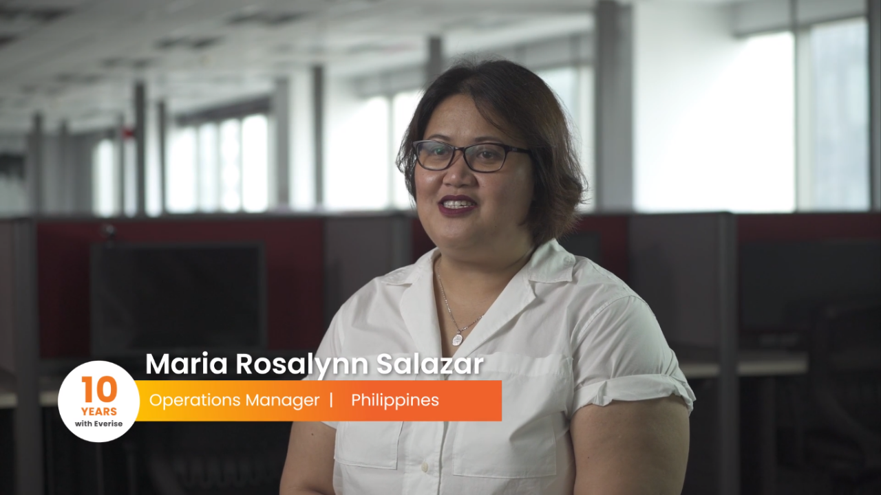 People of Everise Tenured Champions Edition Maria Rosalynn Salazar, PH